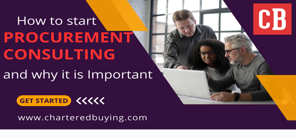 How to start a procurement consulting and why it is important